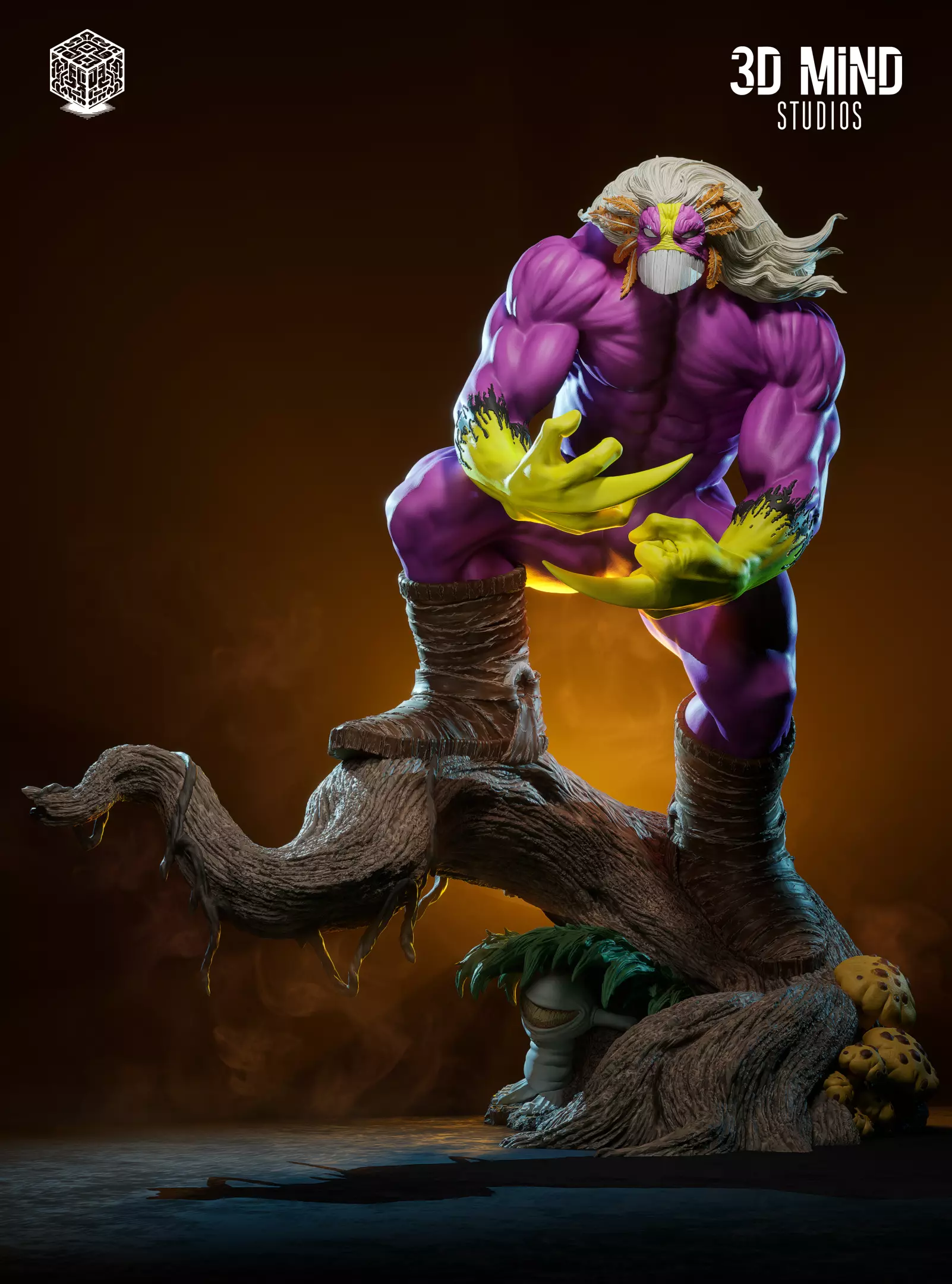 The maxx statue 3D print model