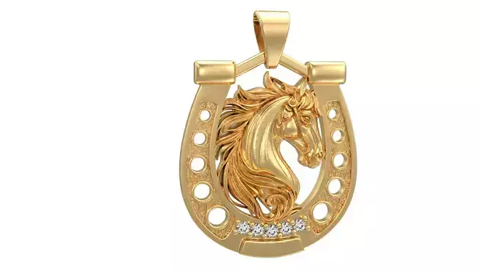 Horseshoe Pendant