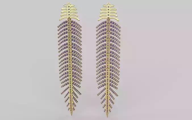 Jewelry Articulated Earring 