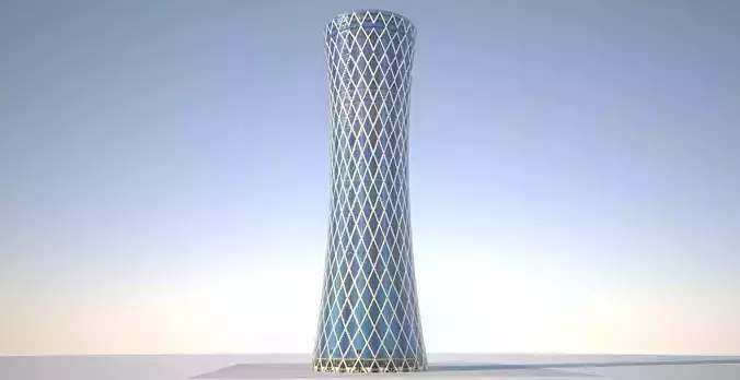 Tornado Tower low poly