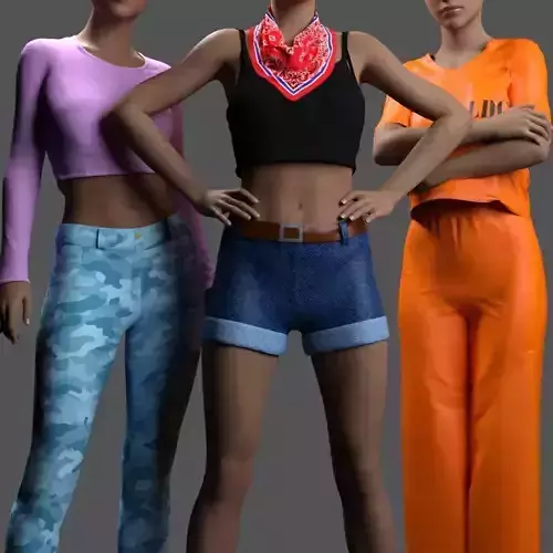 MS Lucia Caminos GTAVI Outfit Set - G8F and G9