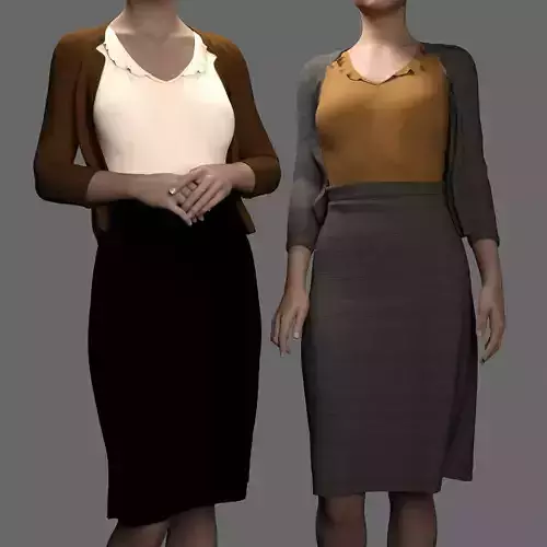 MS Social Female Outfit - G8F and G9