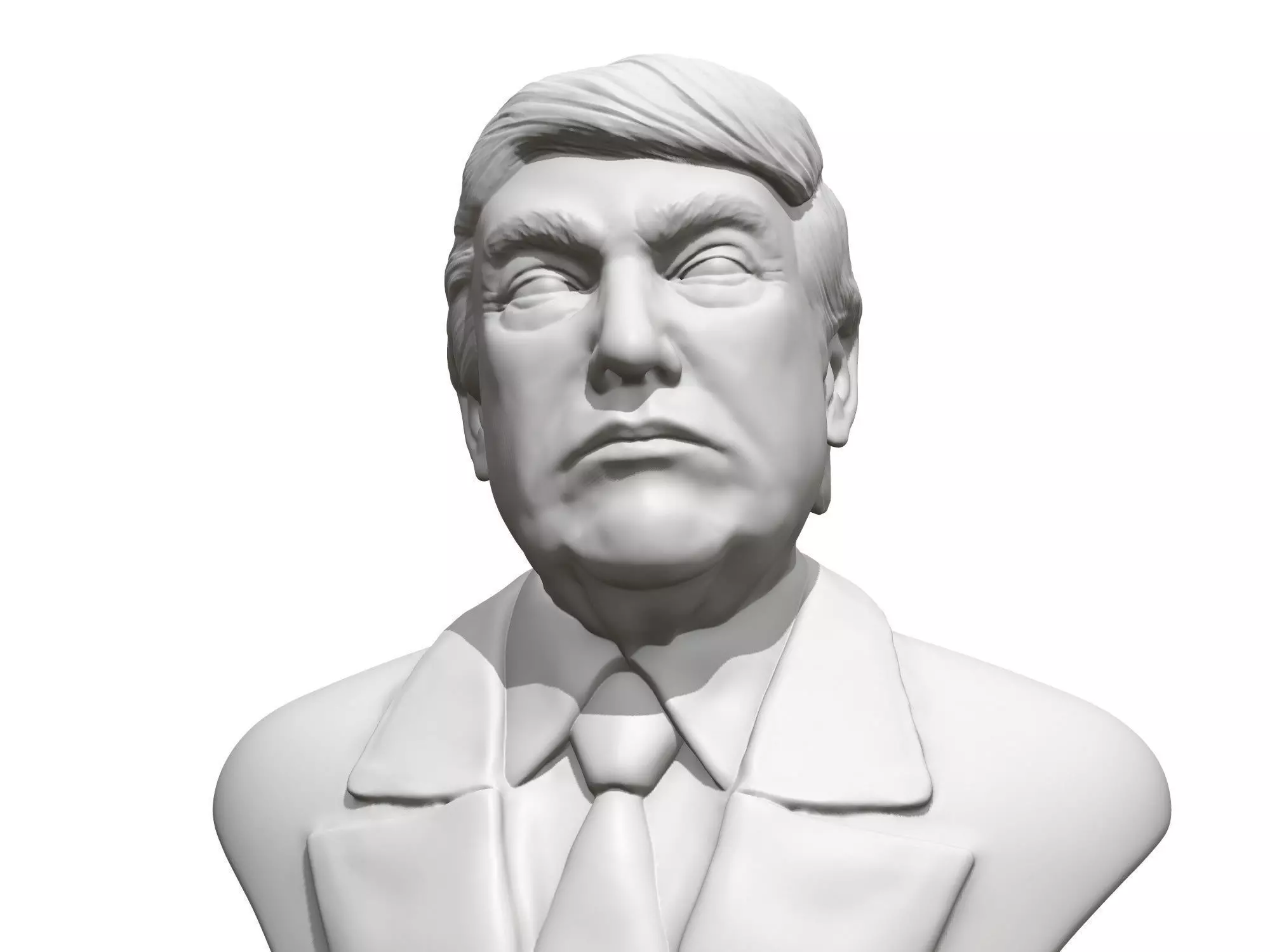 Donald Trump presidental edition Ma 3D model_0