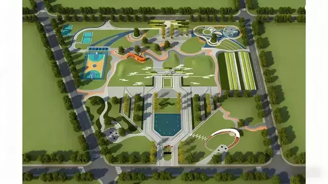  Ground-level Ecological Park