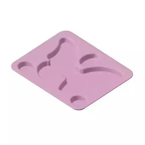 Plastic Butterfly Plate