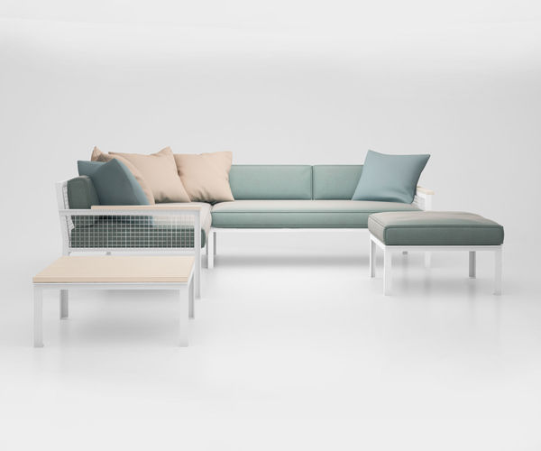 Breeze Modular outdoor lounge setting by Tait  3D model