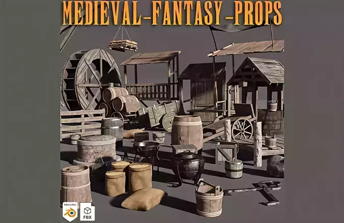 Medieval Fantasy Props Pack