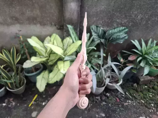 Magic Wand 3D Printable Model