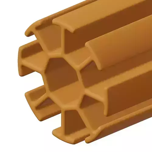 Plastic Exquisite Circular Profile Toy