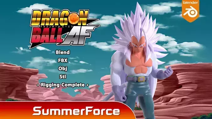 Vegeta Super Saiyan 5 - Dragon Ball AF