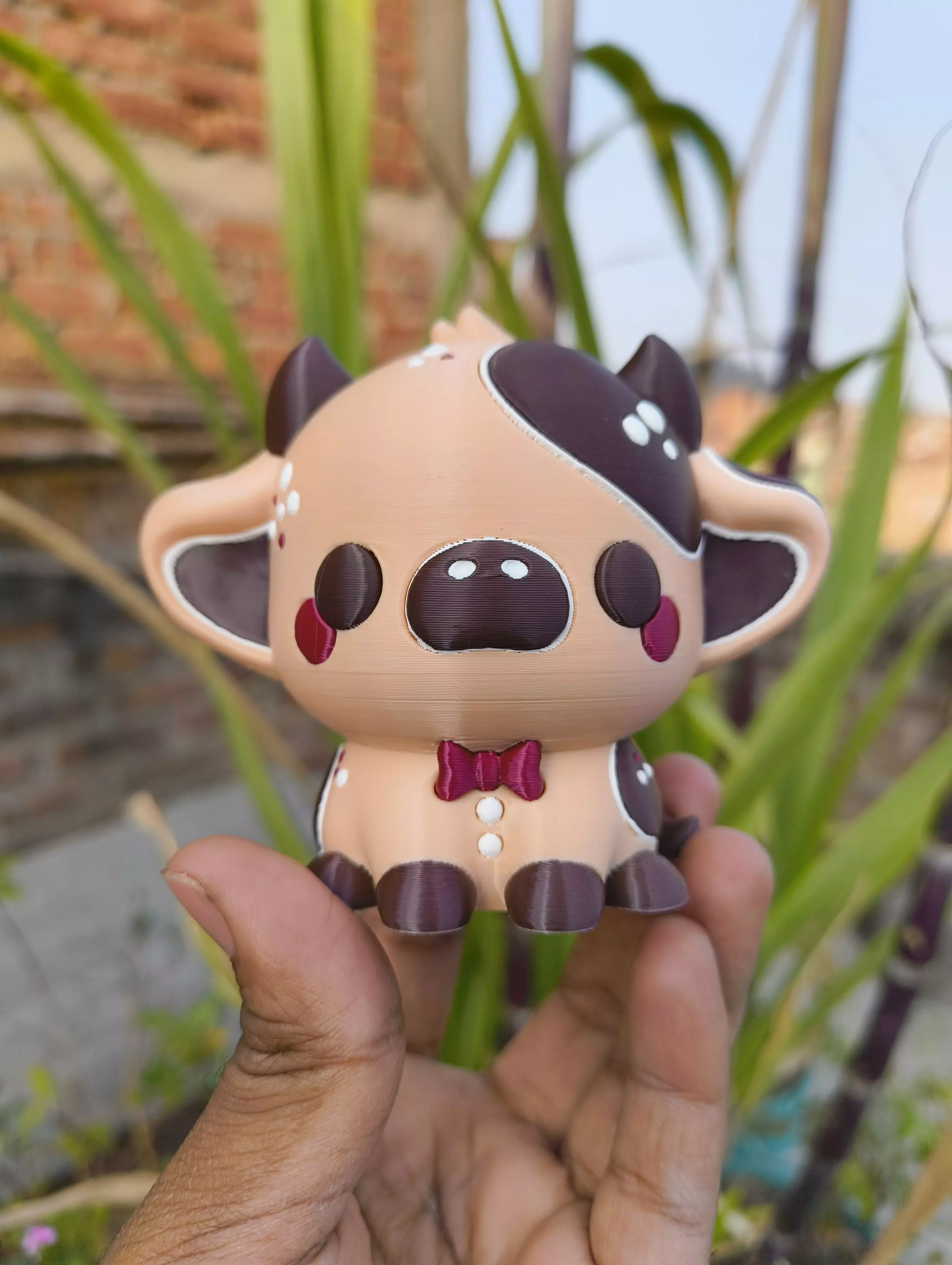 Christmas Special - Kawaii Cow X Ginger Bread 3D print model
