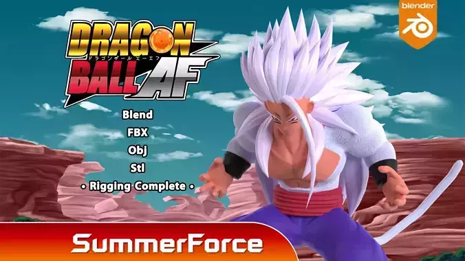 Gohan Super Saiyan 5 - Dragon Ball AF