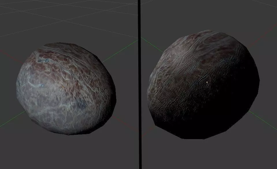 Coconut full without shell 02  Low-poly 3D model_0