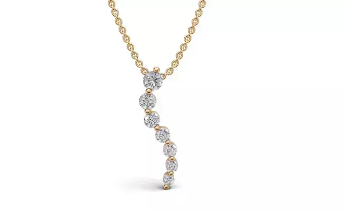 AV 734 Diamond Womens Journey of Life Pendant