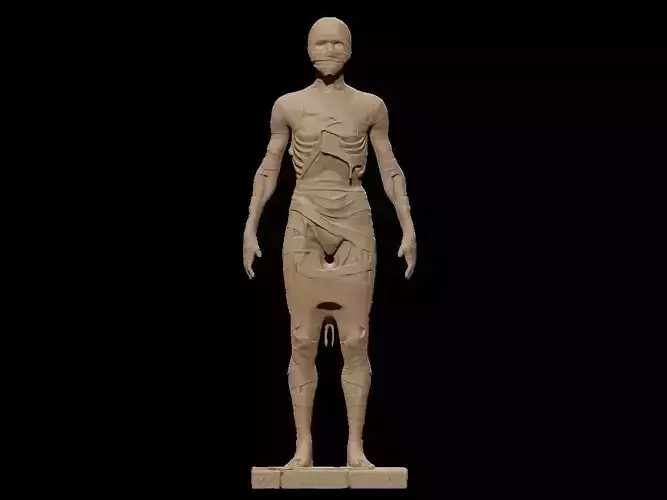 Halloween Horror Mummy Undead Zombie Statue