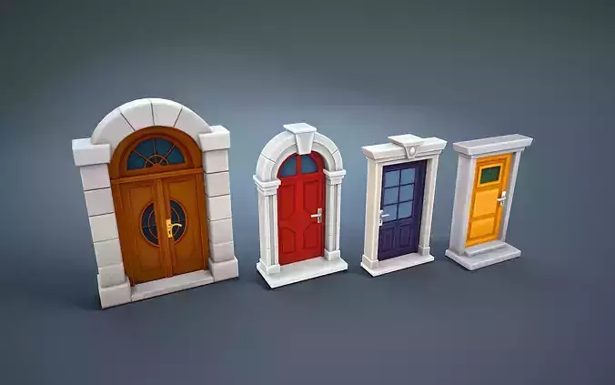 Stylized doors