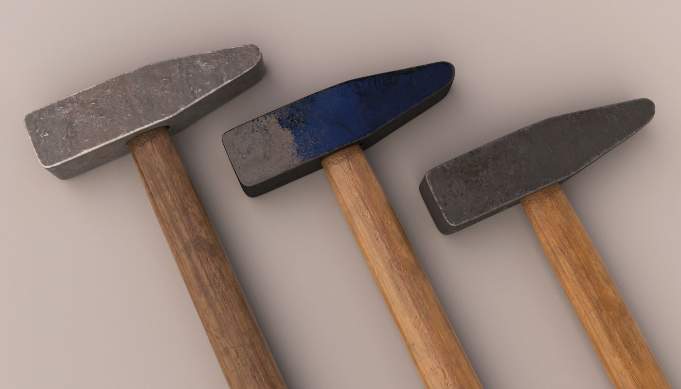Tools pack Low-poly 3D model_21