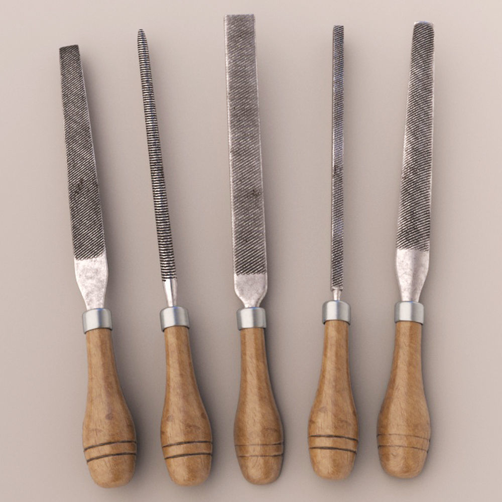 Tools pack Low-poly 3D model_5