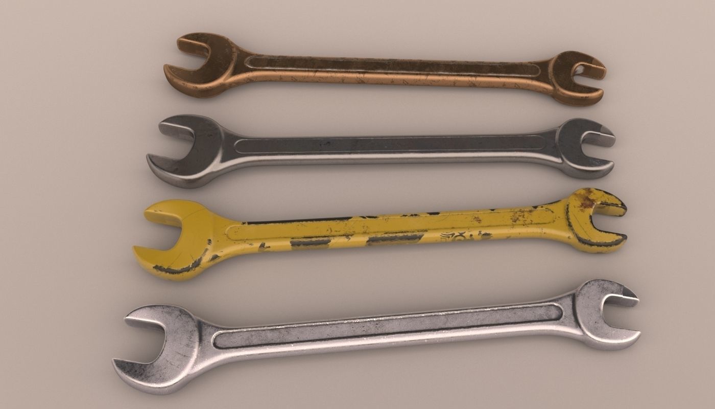 Tools pack Low-poly 3D model_28