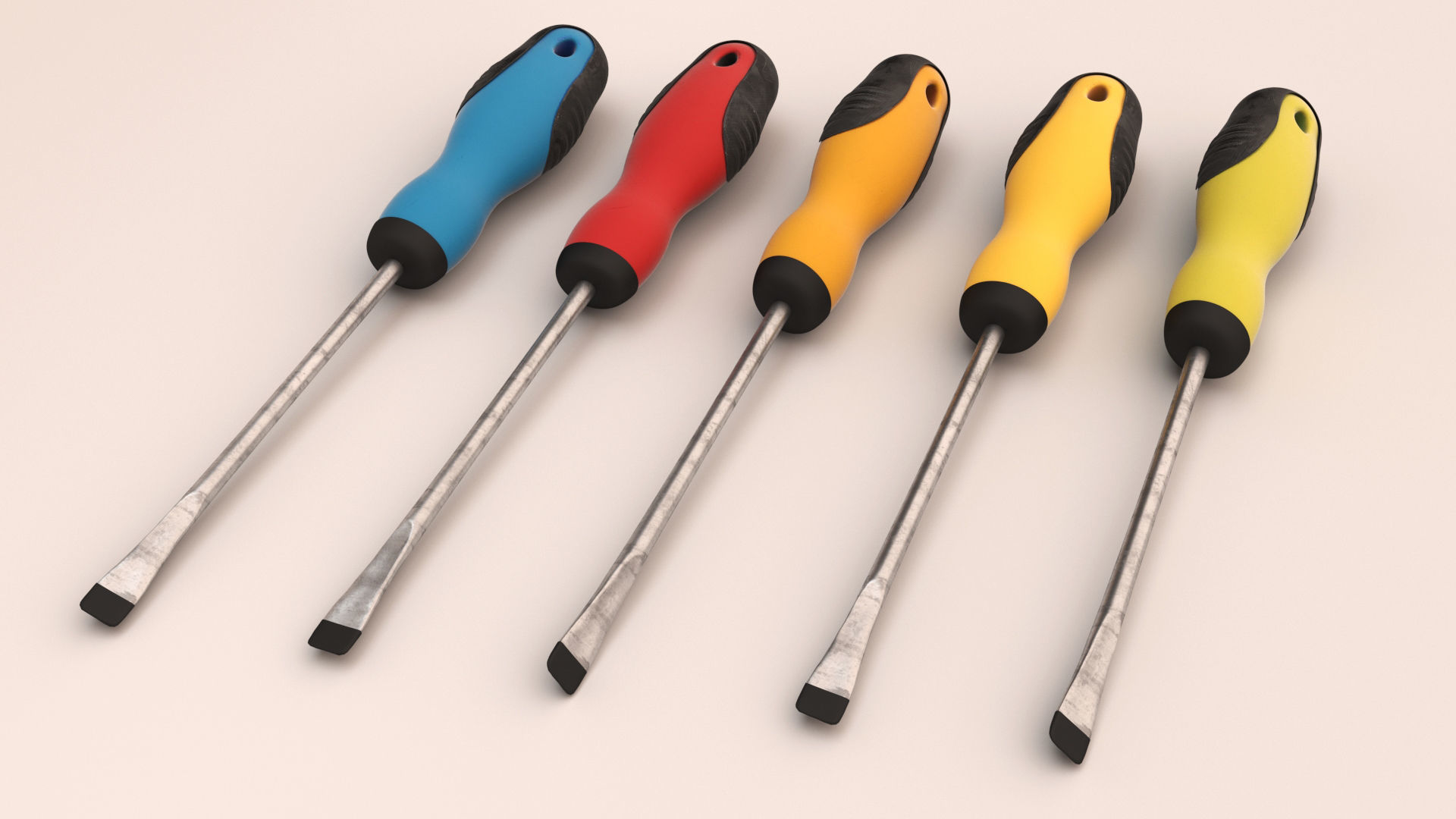 Tools pack Low-poly 3D model_37