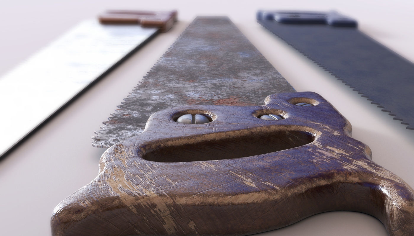 Tools pack Low-poly 3D model_16