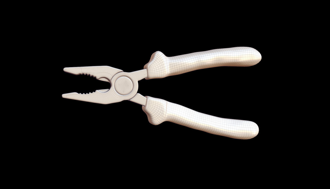 Tools pack Low-poly 3D model_40