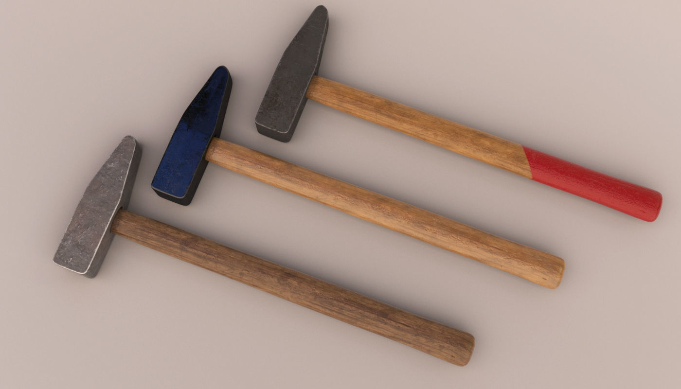 Tools pack Low-poly 3D model_23