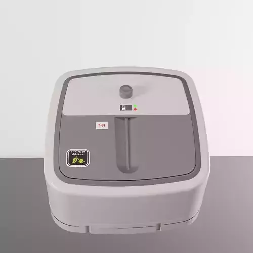 High Poly Electric Water Heater 3D Model  Realistic Product