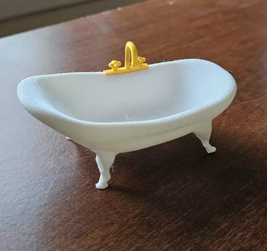 Clawfoot Bathtub 3D print model