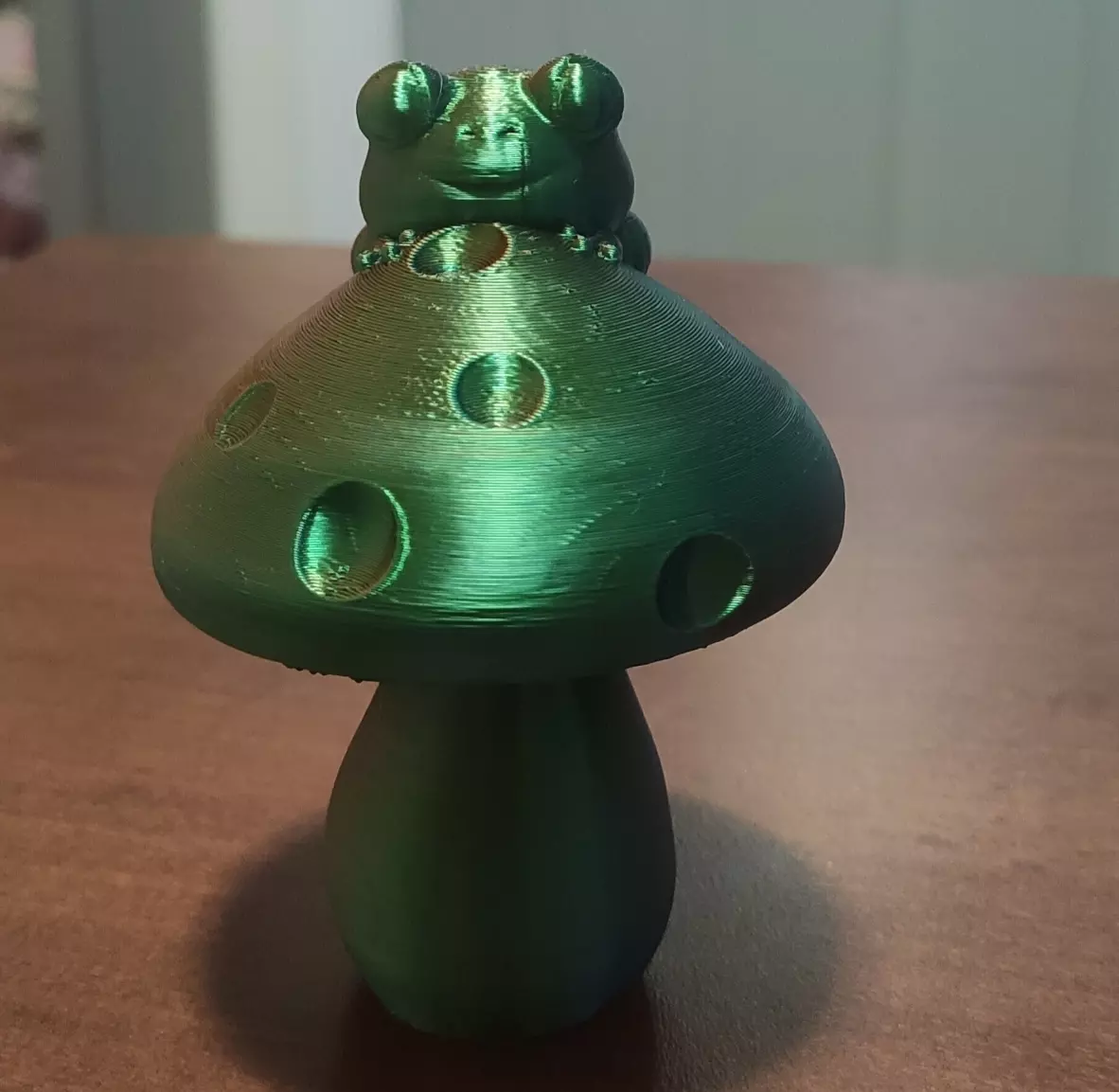 Mushroom Frog 3D print model