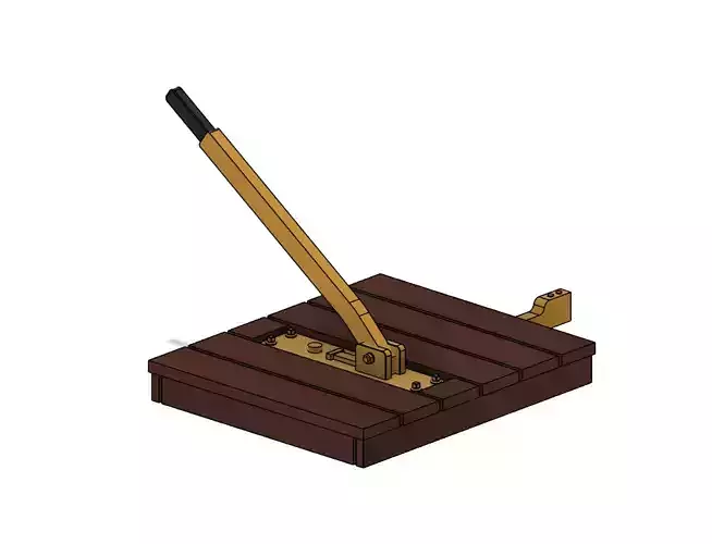 Model Railway Point Levers V1