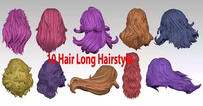 10 Hair Long Hairstyle