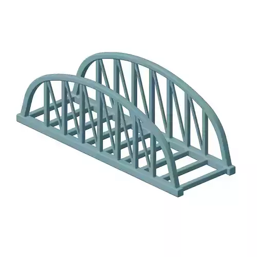 Plastic Premium Truss Bridge Toy
