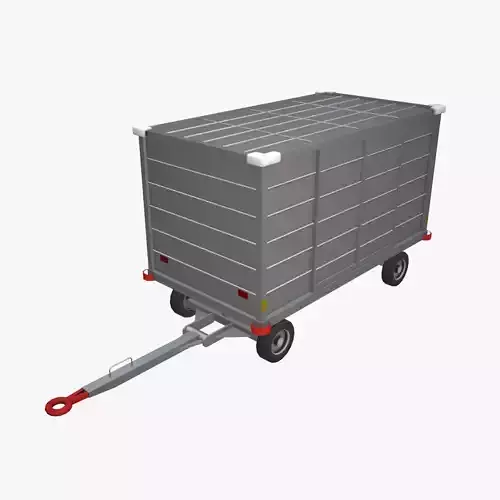 Airport Baggage Cart --439--