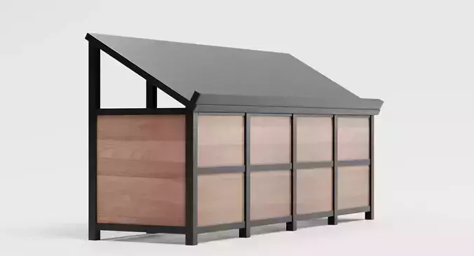 -Food Stand- 3D model