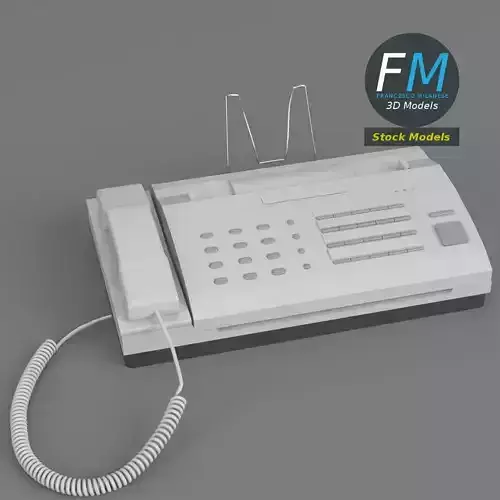 Office fax machine base mesh