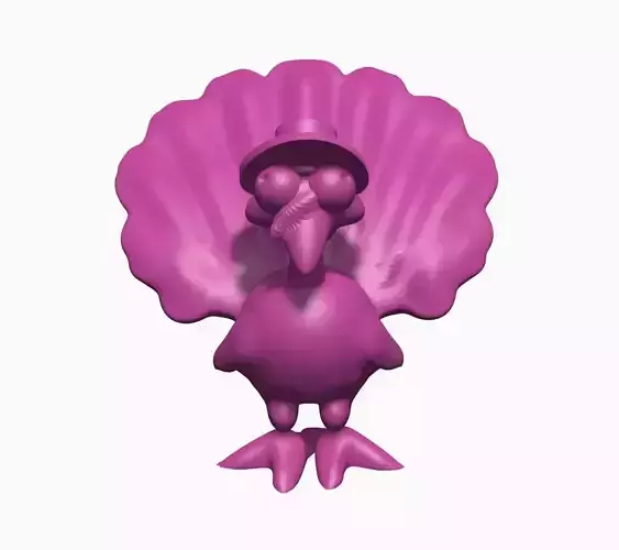 Thanksgiving Turkey Toon