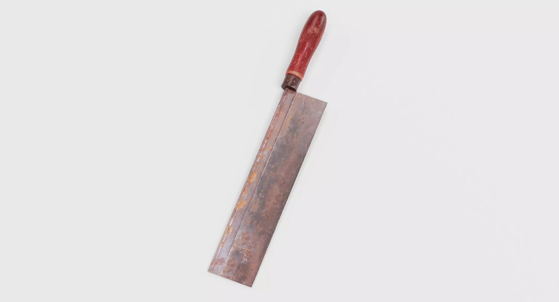 Handsaw - Worn Hand Tool 3D model