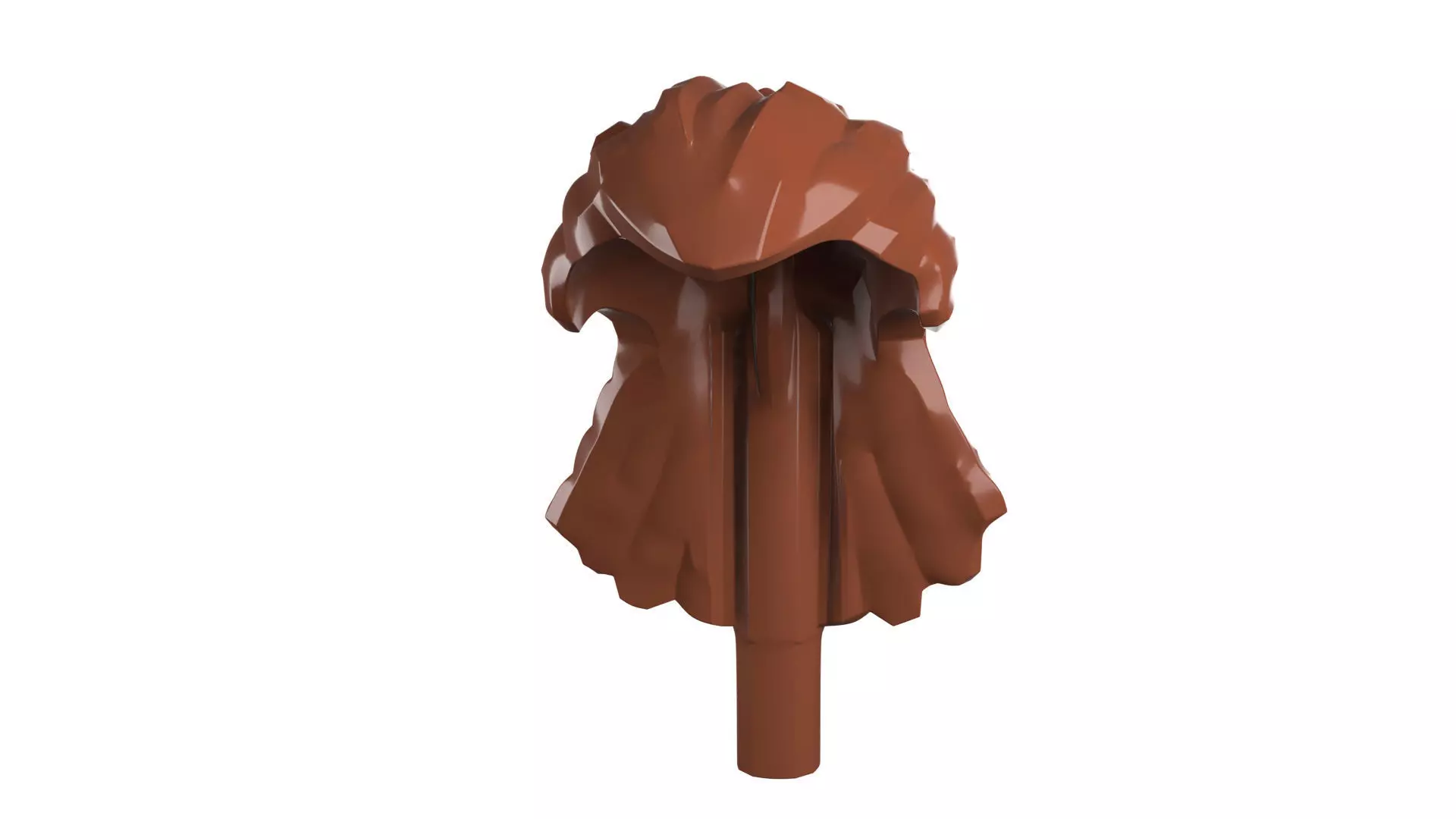 Custom3Dprint Minifigure Accessory - Minifigure Hair S2 - 137 3D print model