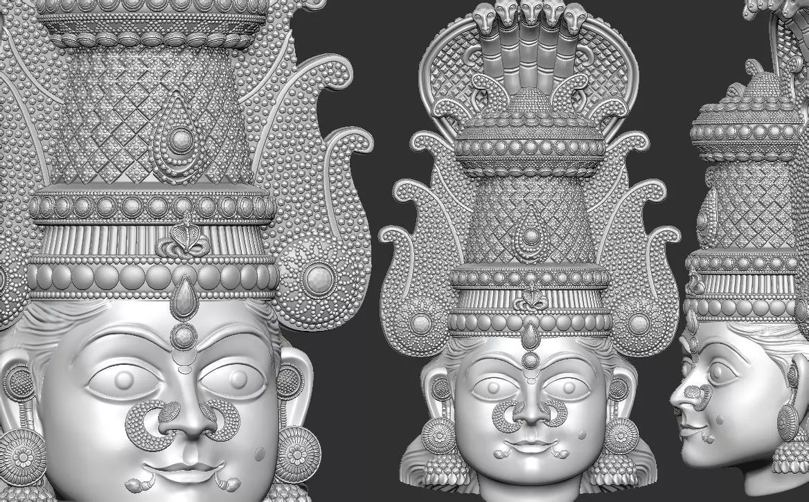 kottaimariamman Amma 3D print model