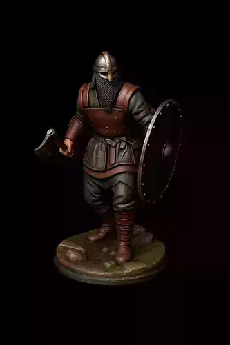 Viking Warrior STL File 