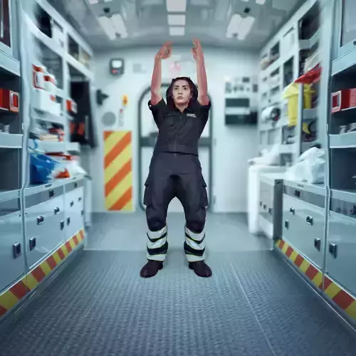 Dark Green Paramedic model pack