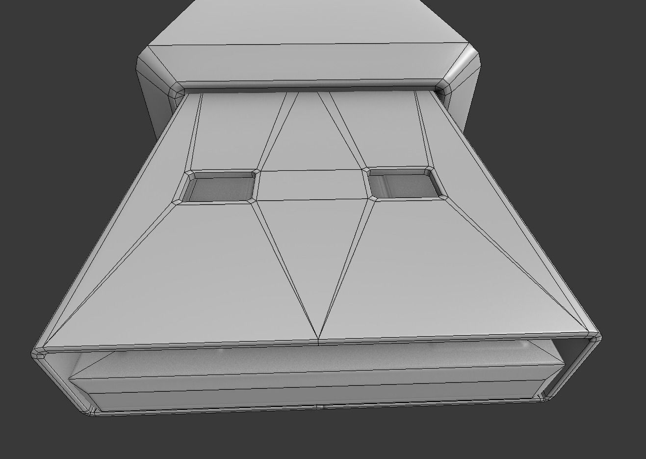 USB Stick Low Poly Aluminium Version - gameready - PBR Low-poly 3D model_28