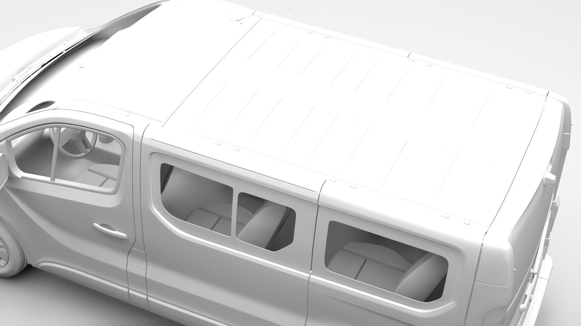 Nissan NV 300 Combi 2020 3D model_19