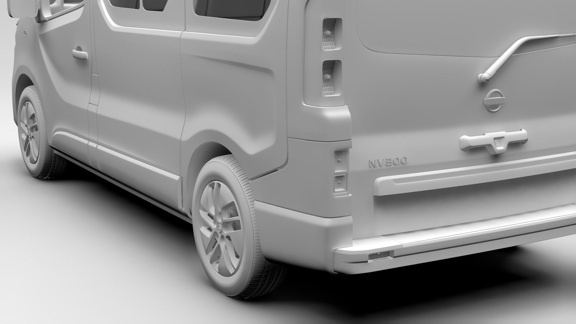 Nissan NV 300 Combi 2020 3D model_14