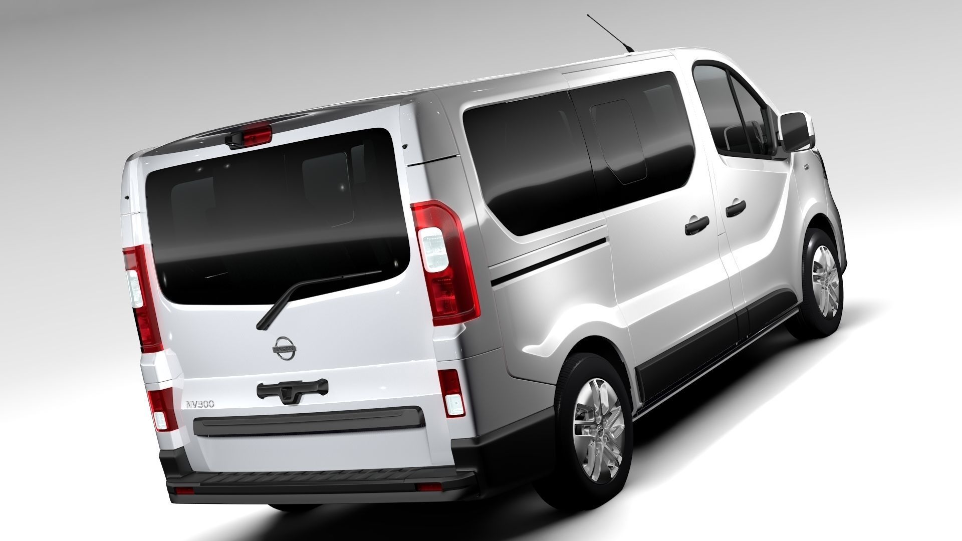 Nissan NV 300 Combi 2020 3D model_4