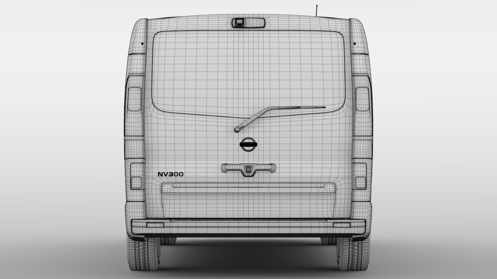 Nissan NV 300 Combi 2020 3D model_15