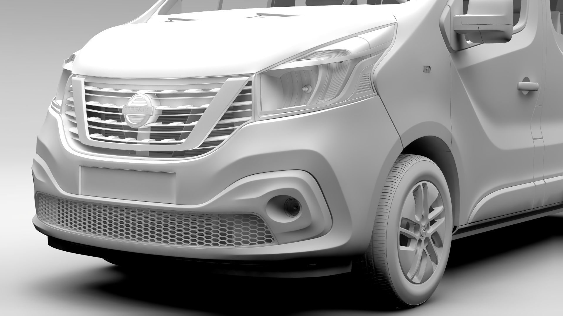 Nissan NV 300 Combi 2020 3D model_20