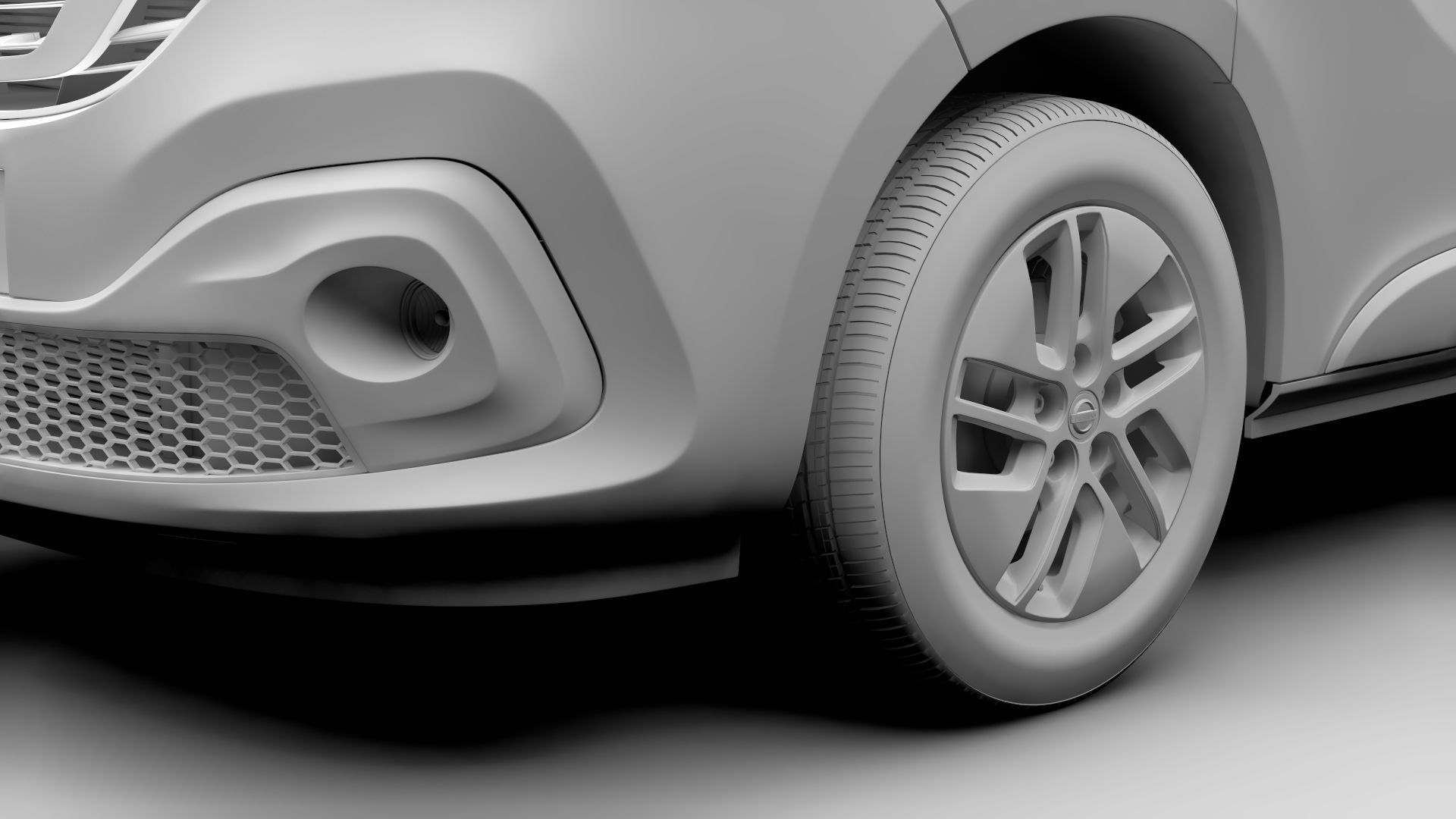 Nissan NV 300 Combi 2020 3D model_12