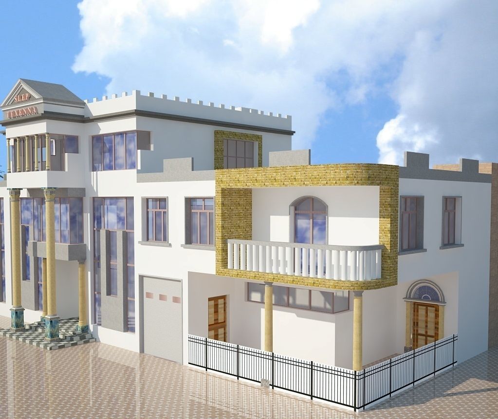 city hall 3D model_3